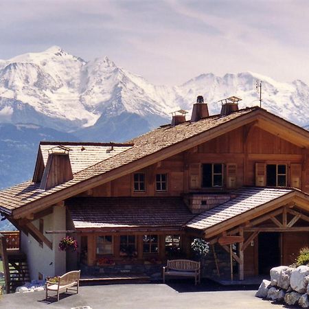 La Joubarbe Au Balcon Du Mont-Blanc Villa Sallanches Eksteriør bilde