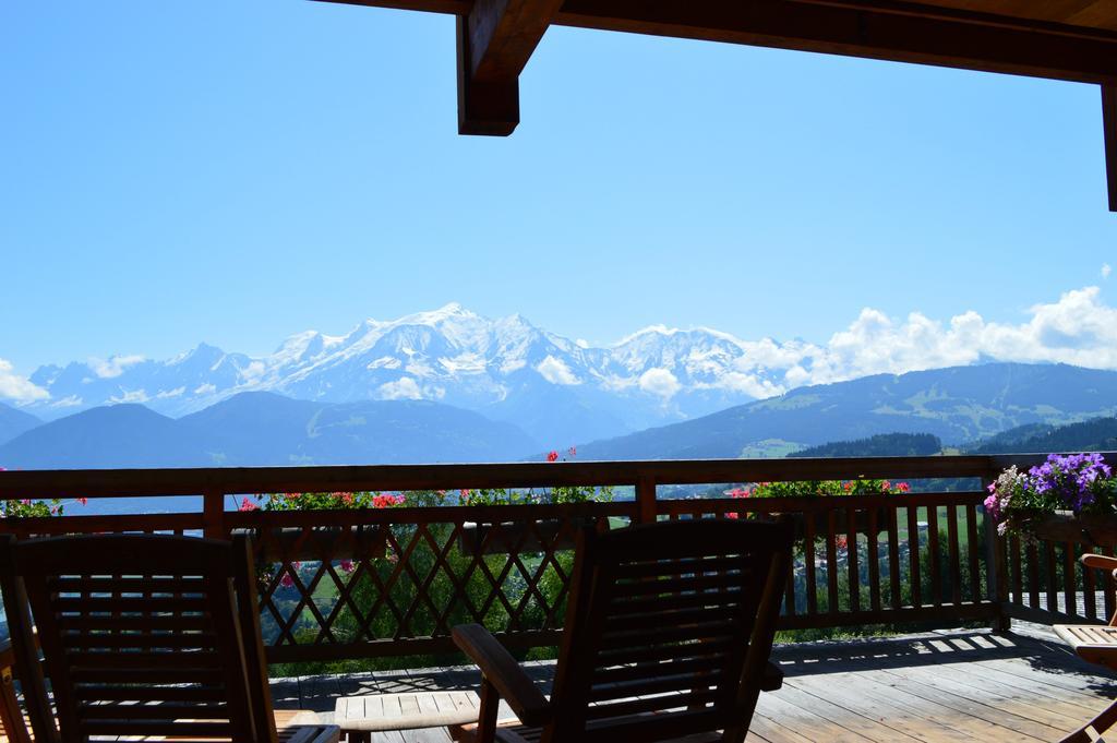 La Joubarbe Au Balcon Du Mont-Blanc Villa Sallanches Eksteriør bilde