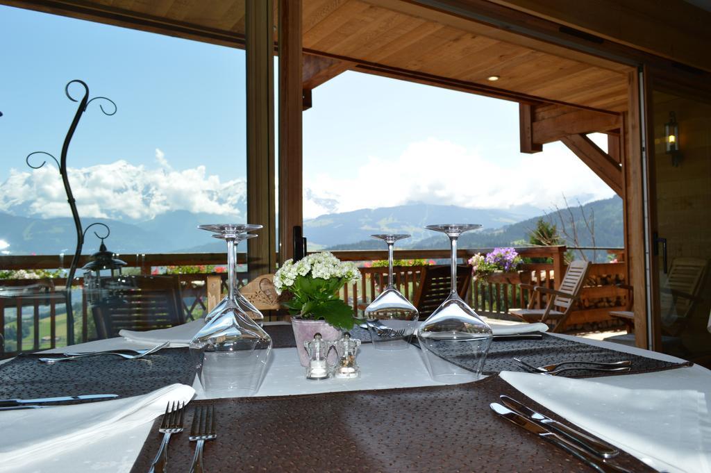 La Joubarbe Au Balcon Du Mont-Blanc Villa Sallanches Eksteriør bilde