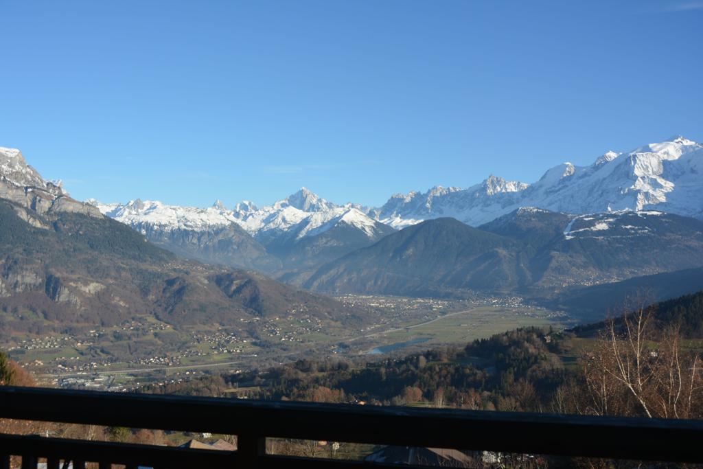 La Joubarbe Au Balcon Du Mont-Blanc Villa Sallanches Eksteriør bilde