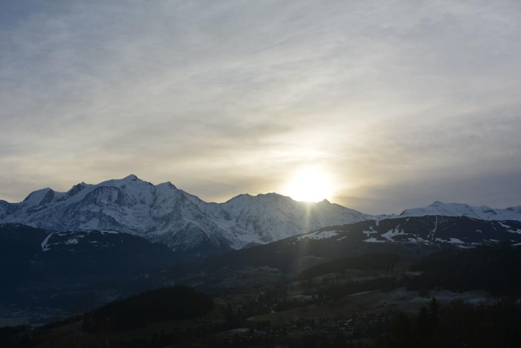 La Joubarbe Au Balcon Du Mont-Blanc Villa Sallanches Eksteriør bilde