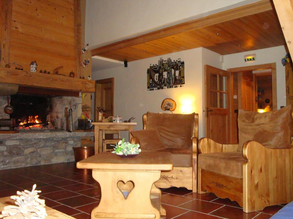 La Joubarbe Au Balcon Du Mont-Blanc Villa Sallanches Eksteriør bilde