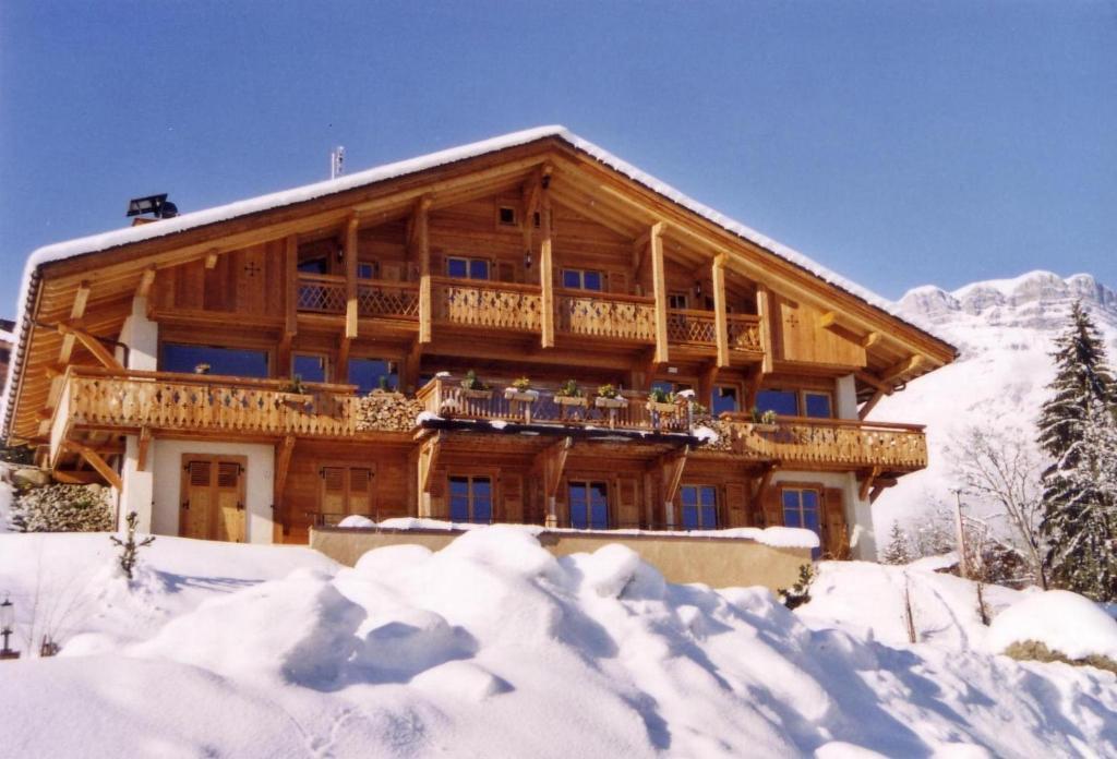 La Joubarbe Au Balcon Du Mont-Blanc Villa Sallanches Eksteriør bilde