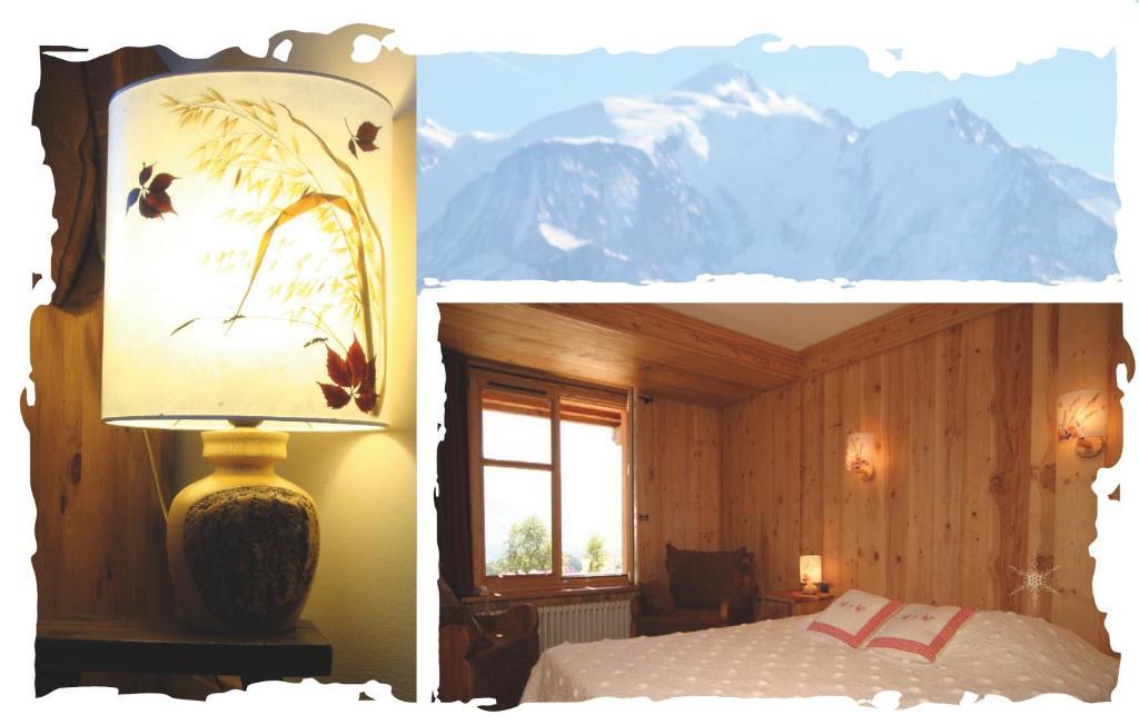 La Joubarbe Au Balcon Du Mont-Blanc Villa Sallanches Rom bilde
